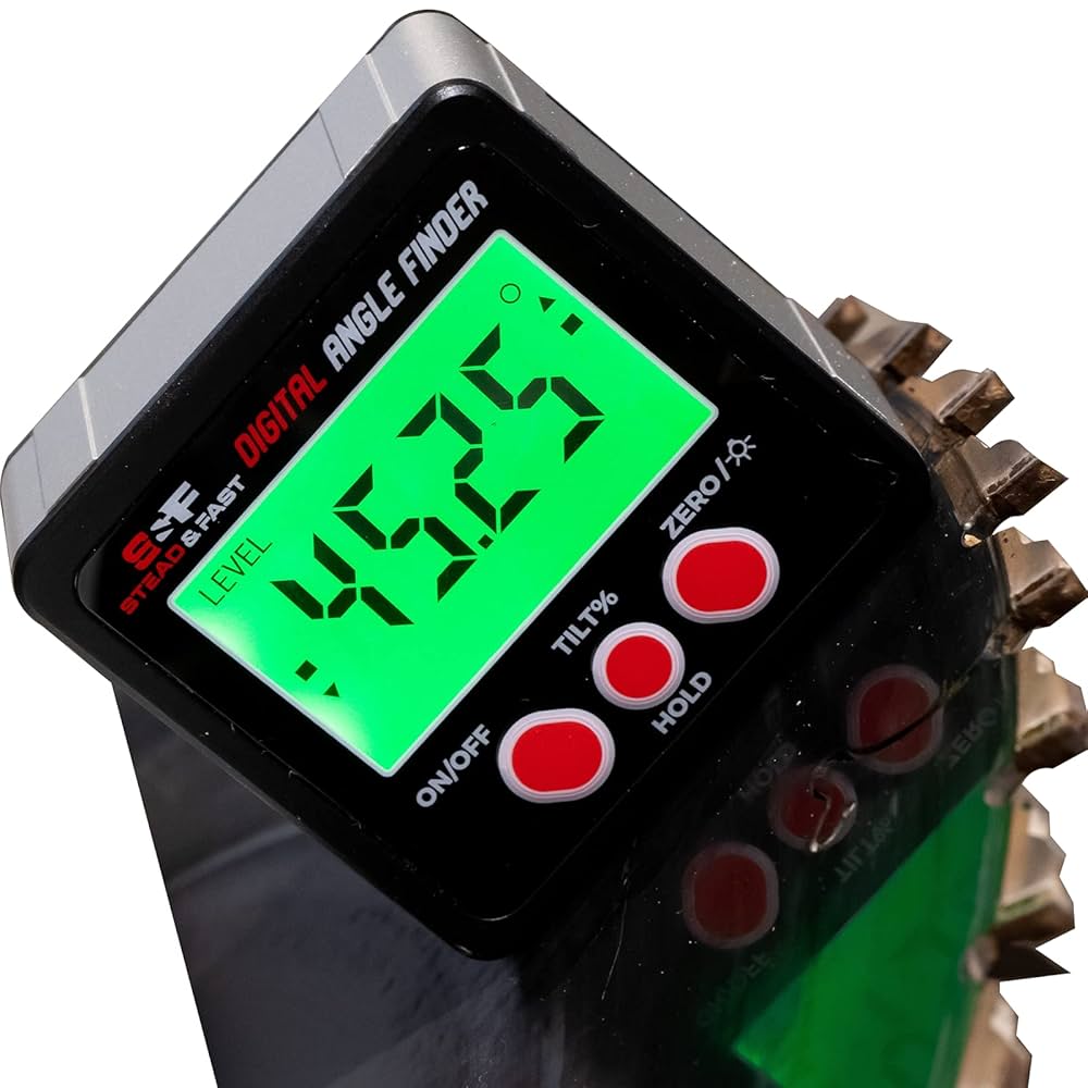 Amazon | S&F STEAD & FAST Digital Angle Finder Gauge